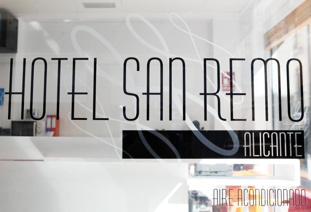 Hotel San Remo à Alicante Extérieur photo